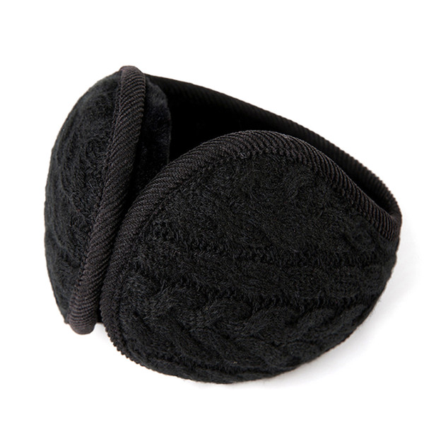 Cover Earmuffs Muff Foldable Earflap Unisex Plush Ear Warmer Knitted Warm Fashion Men Women Winter