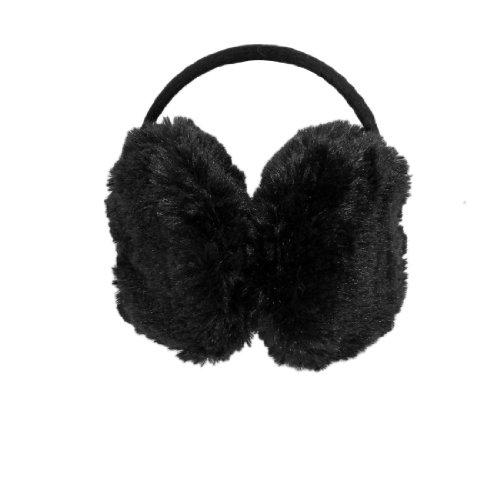 SAF 2016 NEW Lady Pure Plush Comfy Warmer Headband Back Ear Muffs Earmuffs Black