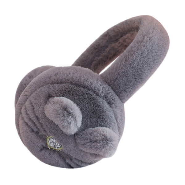 Winter Earmuffs New Woman Ladies FFashion Warm Rabbit Animal Ear Warm Man Muffs Earmuffs Ear Muffs For Women Oorwarmer C8110