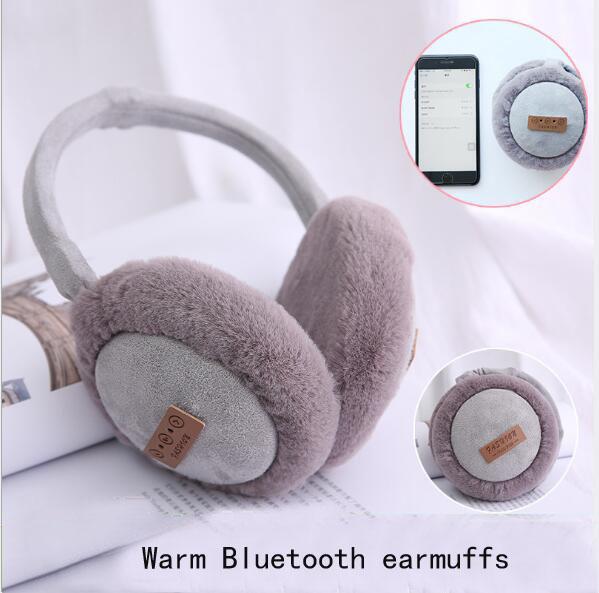 2018New Fashion Wireless Bluetooth Headset Headphones Music Warm Earmuff