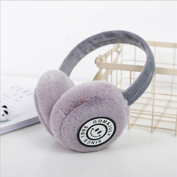 Korean version of the new autumn and winter adult fashion outdoor cold and windproof warm ear warmer female trend plush earmuffs