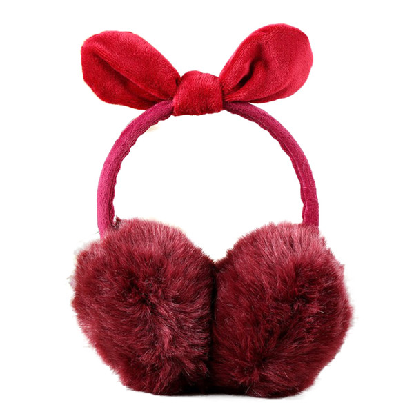 hot sale Winter Earmuff Plush Women Fur Earmuffs Winter Ear Warmers Cartoon Cat Ear Style Large Plush Warm Earmuffs Package