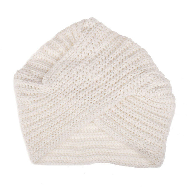 Fashion Knit Intersect Cap Warm Winter Ear Muff Hat Caps Bonnet for Women Christmas Gift Drop Ship 010095