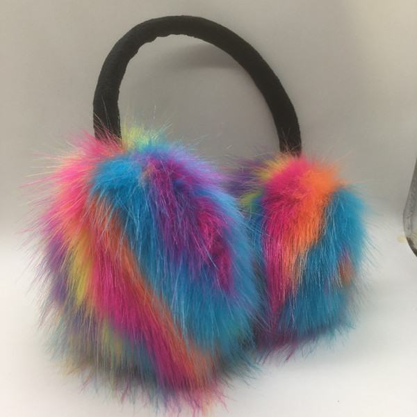 Latest Winter Faux Fur Earmuffs Women Fashion Ear-muffs Outdoor Warm Earflap