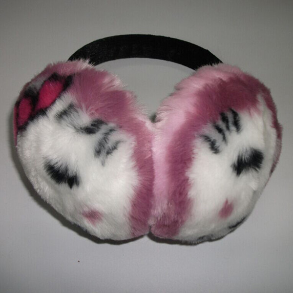 1 Pcs 2018 New Lovely Cartoon Rabbit Hair Earmuffs Autumn And Winter Fur Ear muffs Furry Earmuffs For Women And Men