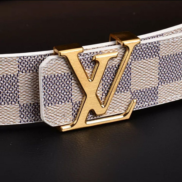 Gold/Silver Button Lattice Belt with Luxury Famous Brand Successful Women's Promotion Belt Free of Freight