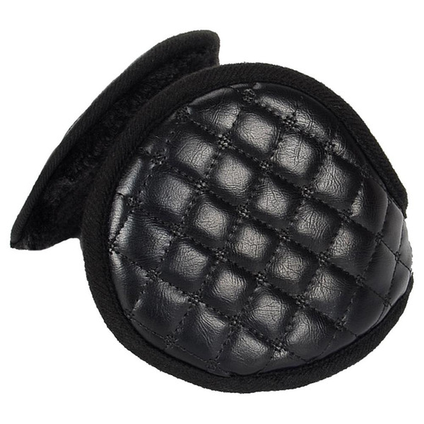 MISSKY Men Earmuff Pure Color Warm Wool Ear Cover Folding Earmuff as Perfect Wear Accessory For Winter
