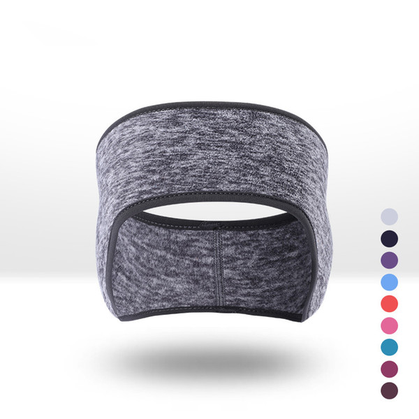 Wholesale Winter Ear Muffs Headband Polar Fleece Hair Band Warm Headbands Unisex Ear Warmer Ski Ear Warmer
