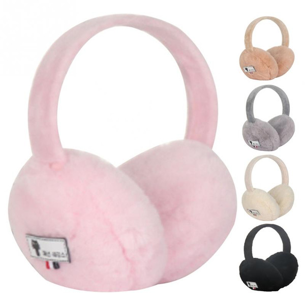 New Earmuffs For Women Winter Earmuffs Fluffy Hairband Warm Female Cotton Ear Warmers Christmas Gifts Fur
