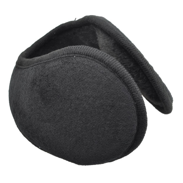 Verwong Black Men Women Soft Plush Covered Pads Wrap Earmuffs Ski Ear Muffs Warmers