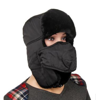Thermal Fleece Balaclava Hat Hood Ski Bike Wind Stopper Face Mask Men Neck Warmer Winter Fleece Neck Helmet Cap