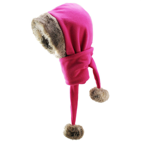 Polar Fleece Hat Scarf Winter Full Cover Headwear Hat Neck Warm Men And Women Baby Scarves Skining Outside Keep Warm