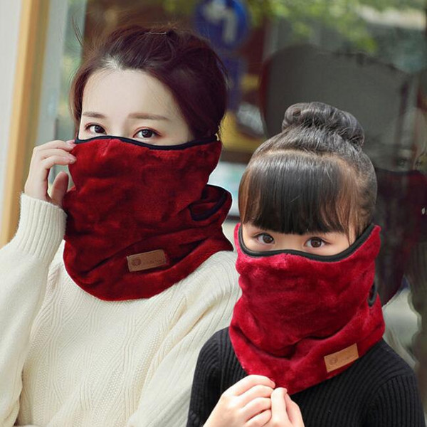 Wholesale-Fashion Earmuffs Brand earmuffs Men women Ear Muffs children autumn winter warm thickening two in one ear protector neck Ear Muffs