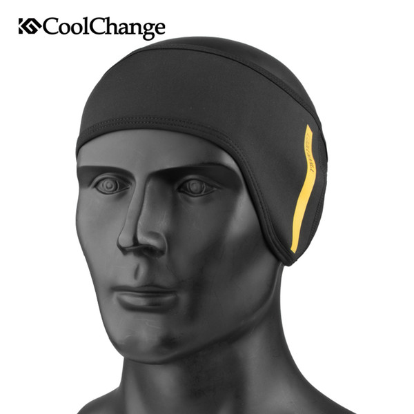 CoolChange Cycling Headband Winter Warm Outdoor Sports Windproof Bicycle Polar Fleece Elastic Earmuffs Protective Bike Headbands