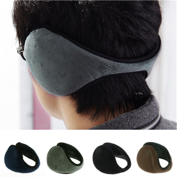 Winter Ear Muff Wrap Band Ear Warmer Earlap Gift hot Sale Earmuff Apparel Accessories Unisex Earmuff Black/Coffee/Gray/Navy Blue