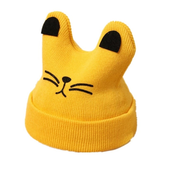 Baby hats autumn winter 1-3 year old baby hats girls thickened warm wool winter children hats male tide