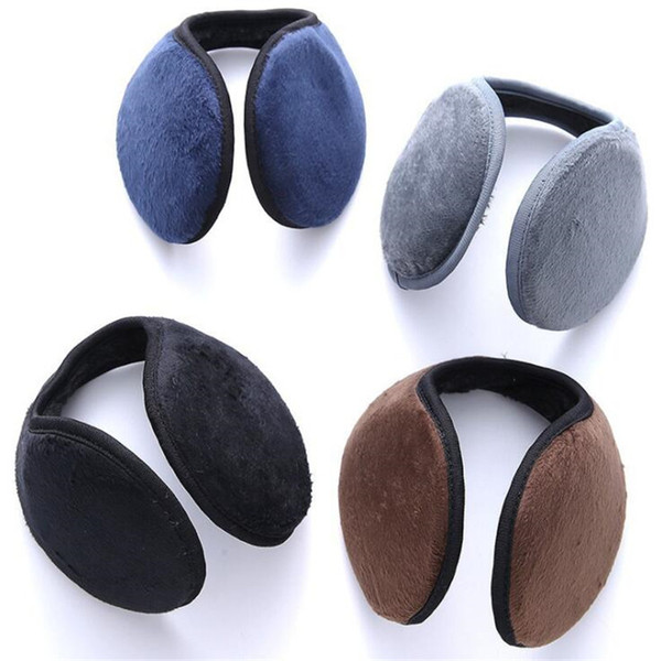 Winter Unisex Men and Women Fleece Warmer Earmuff Warm Plush Cloth Ear Muffs Cover Earwarmers Ear Muffs Earlap Warmer