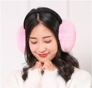 Fashion new winter warm plush earmuffs unisex cold and cold after wearing earmuffs