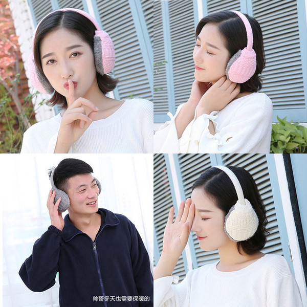 Women Men Warm Fur Earmuffs Unisex Girls Winter Earwarmers Ear Muffs Earflap Warmer Headband Fur Round Unisex Earmuffs