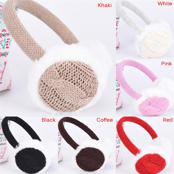 2018 Winter Warm Kint Earmuffs Earwarmers Ear Muffs Earlap Warmer Headband For Women Girls Hot Sale