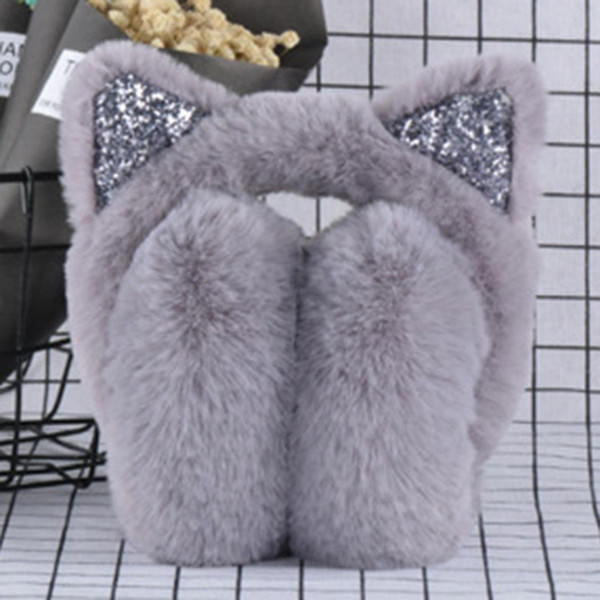New Winter Cozy Ear Warmers Headband Ear Muffs for Men Women Earmuffs Unisex White Pink Khaki Gray Purple Black