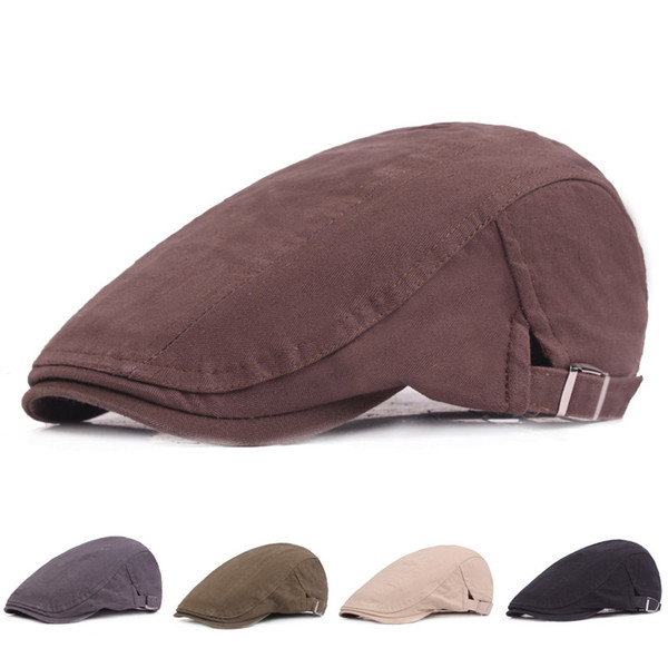 Fashion Unisex Cotton Ivy Newsboy Hunting Hat Driving Flat Cabbie Caps Men Women Travel Sunshade Hats Retro Forward Hat