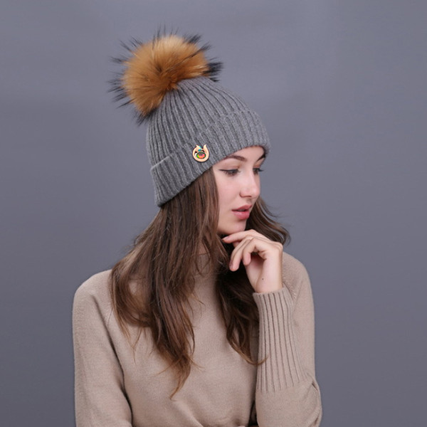 Hot Winter 6 Colors 010 Fit 18mm Snap Button Knitted Hat Charms Fashion Jewelry For Women Teenagers Girl Christmas Gift
