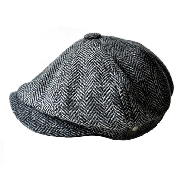 Fashion newsboy caps for men and women hats gorras planas designer cap Leisure and wool blend canned koala flat cap free shipping