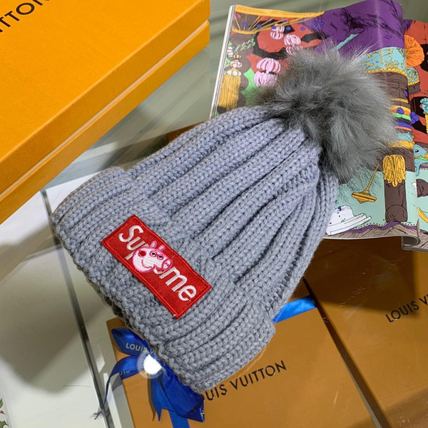 The latest winter women's hat fashion casual wool hat brand luxury model