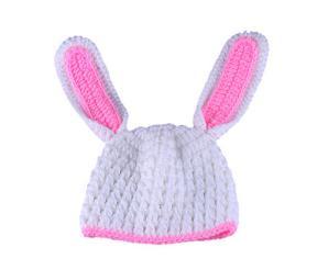 2019 fashion hot European and American long ear rabbit photography set hand-woven newborn baby photography props
