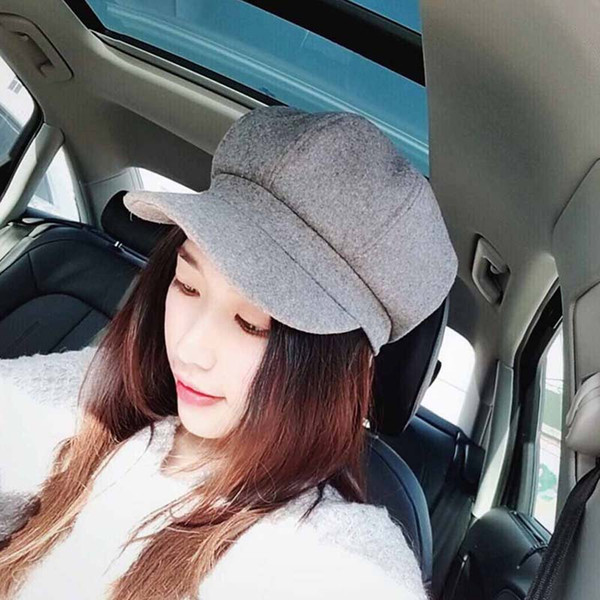 Leisure Wild Literature Newsboy Caps Cute Lady Hat Autumn Fashion Berets cap Lightweight Octagon Hats