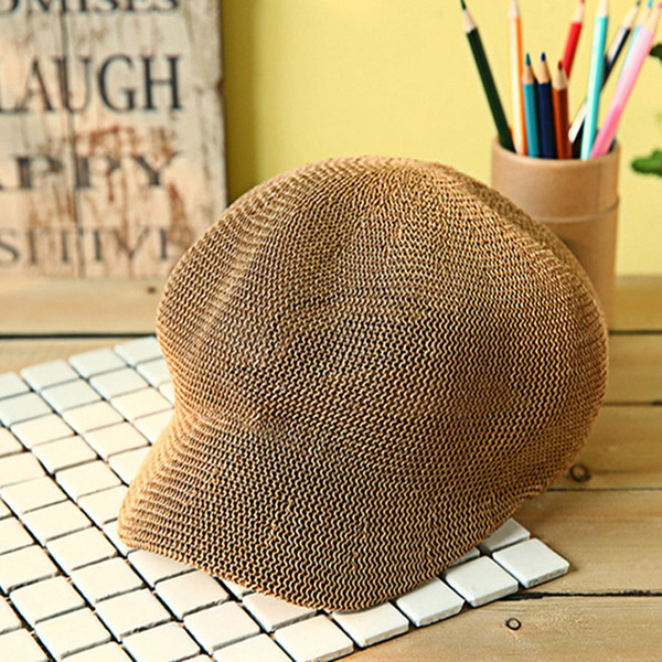Women's Hat Fashion Casual Outdoor Newsboy Caps Simple Hats Refreshing Breathable Sun Caps Free Shipping Sale