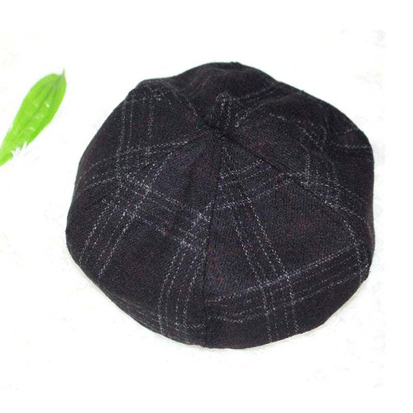 Fashion Casual Newsboy Caps Women's Vintage Ingrid Newsboy Hat Painter Pumpkin Octagon Caps free shipping sale