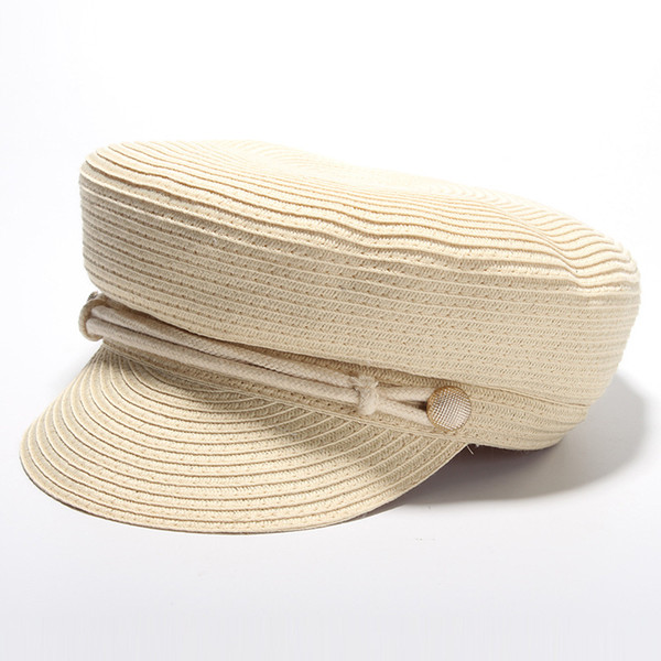 2017 Cotton Yarn Solid Summer Hats For Women Newsboy Caps Fashion Elegant Ladies Beret Octagonal Cap Sunhat Gorras Female