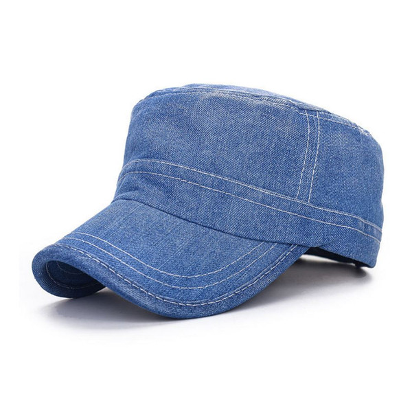 Jeans Cap Men Women Snapback Military Denim Caps Hats Solid Gorras Casquette Chapeu Hat For Men Women New 2017