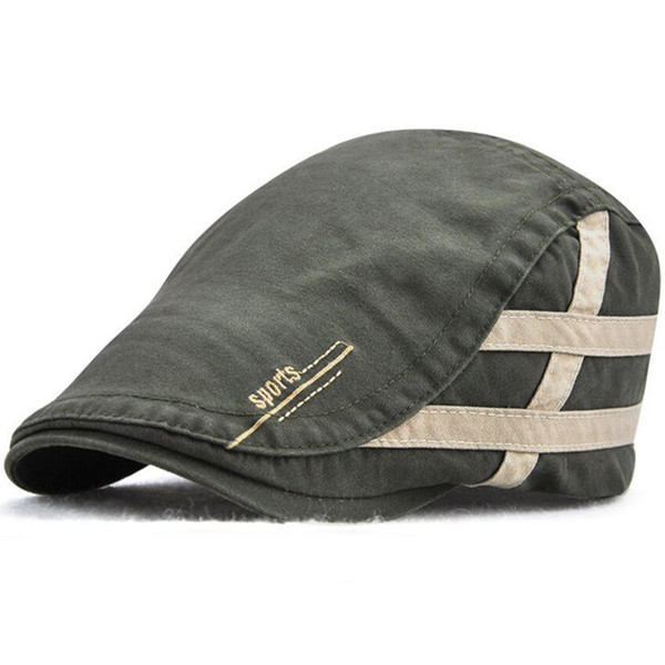 Cotton Flat Cap Newsboy Hat Beret Ivy Irish Cabbie Scally Driving Strapback Outdoor Sports Vintage Men Women Driver Sun Hats Duckbill E13502