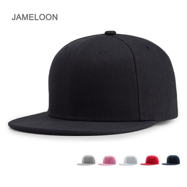 Baseball hat full close flat brim acrylic material fitted tennis hip hop street dancing basketball sport cap