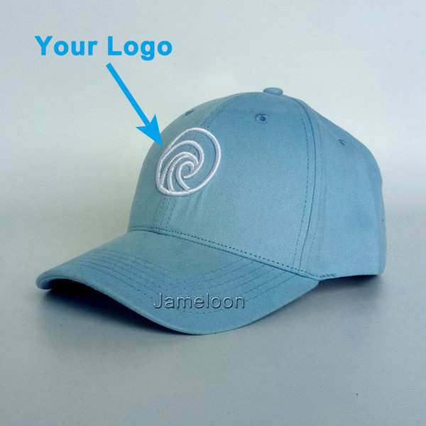 Curve visor cotton fabric good hand feeling child children size adjustable custom made hat metal buckle clasp custom baseball cap