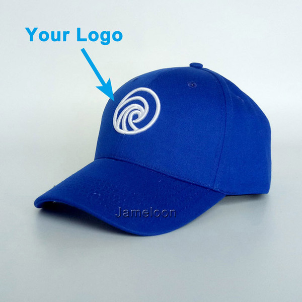 Curved visor cotton material good quality youth kids size adjustable customize cap metal buckle clasp custom baseball hat