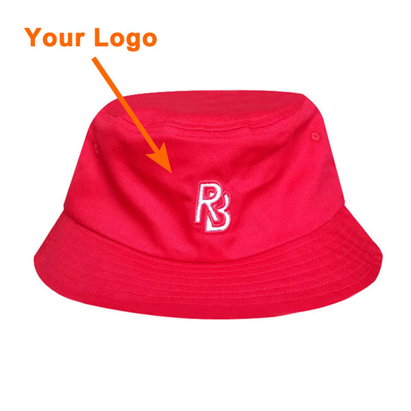 Bucket hat 100% cotton material unisex fitted size full close garment accessories low order outdoor sport fisher hat custom bucket cap