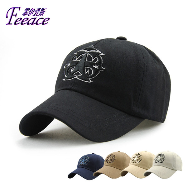 Baseball cap,The male and female fashion hat, cotton baseball cap, peaked cap embroidered cap, sun hat. B12551