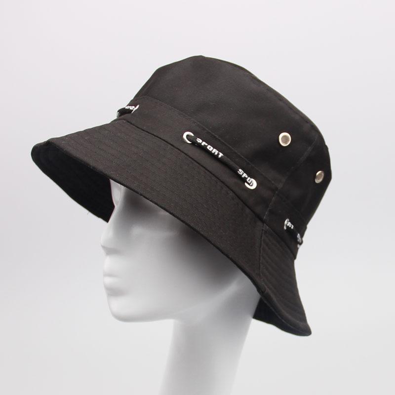 100% cotton female and men spring and summer bucket hat sun hat fishing hats 10 color available