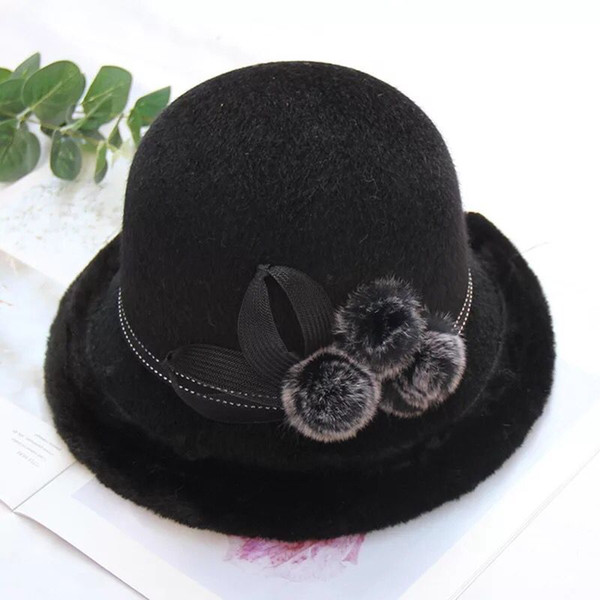 winter Classic wool top hat formal Steampunk Felt top costume hats