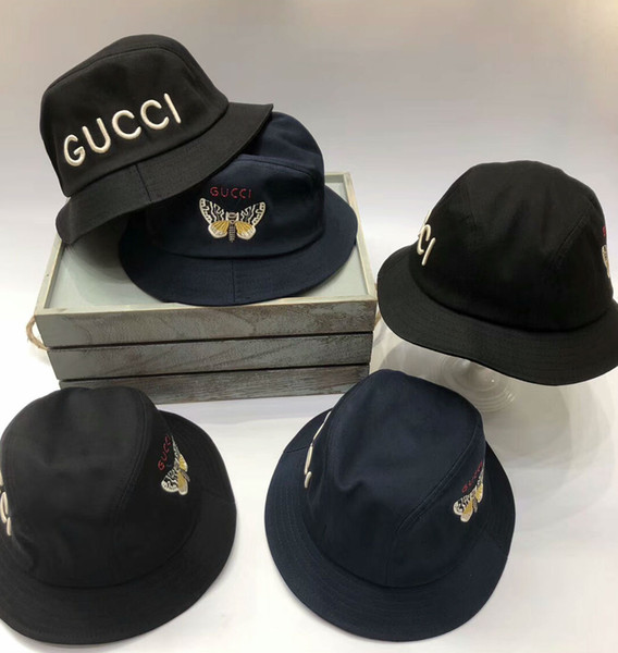 Designer hat men's and women's English casual hats with butterfly letters embroidered brand hats