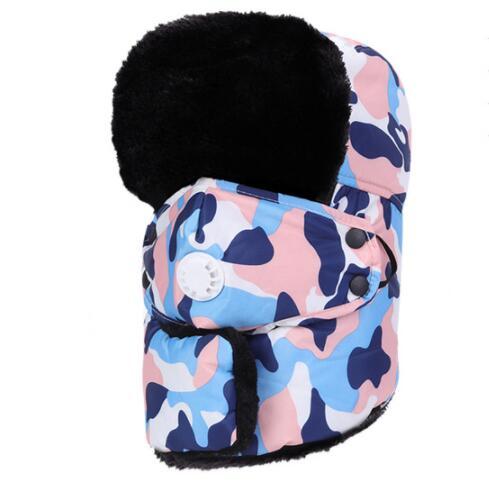 Hat for man winter wind outdoor thermal cycling cap youth northeast of lei feng's cap thickening earmuffs camouflage warm hat