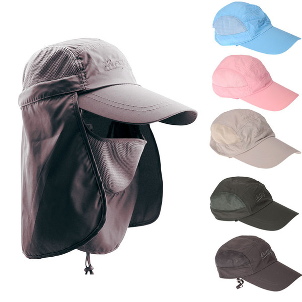 New Arrival Men Women Sunshade UV Protection Sun Hat Fishing Bucket Cap For Outdoor Camping Hiking UPF 40+ Wholesale