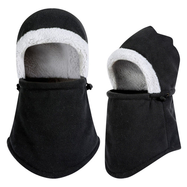 Hood Hat Beanie Ski Snow Cap Snood Scarf Warmer Thermal Winter Earmuffs brand New 2019 Women Men Unisex Polar Fleece