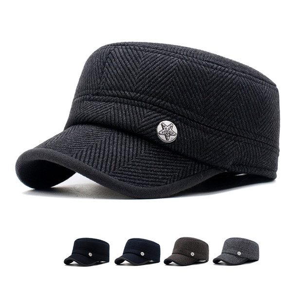 Men Winter Protection Hat Keep Warm Windproof Lei Feng Cap Gift Multi Color For Hot Sale 7gh C