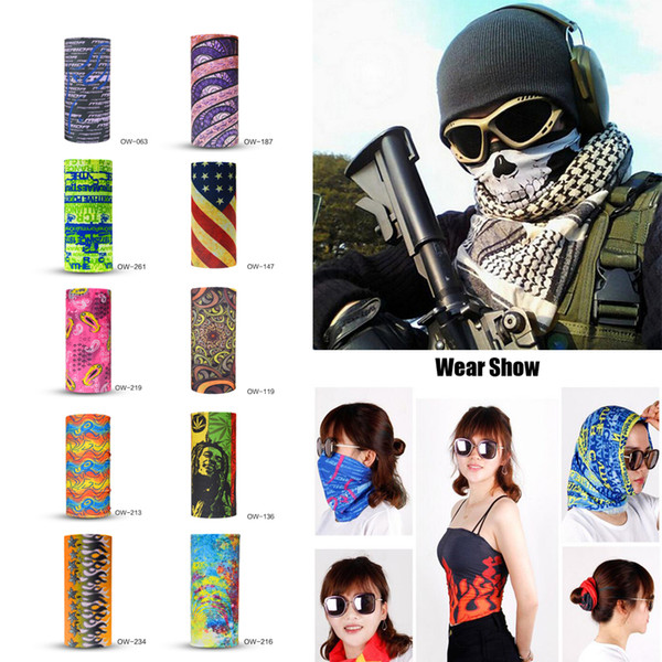 Fashion Breathful Half Face Mask 155 Styles CS Neck Warm Headware Hats Caps for Cycling Motorcycle Ski