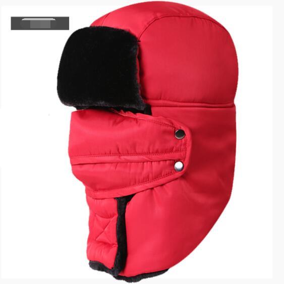 Winter hat man likewise masks to protect the neck lei feng outdoor warm female cotton padded cap thickening protective cap by bike